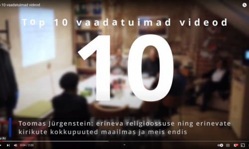 Eesti Kiriku videouudiste TOP 10