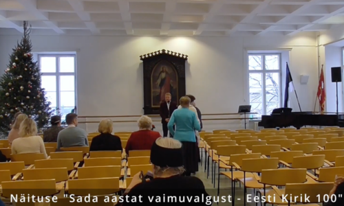 Eesti Kirik 100: näituse "Sada aastat vaimuvalgust - Eesti Kirik 100" avamine