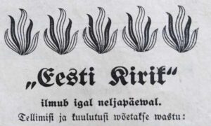Sõnaviibe sajandi tagant: Eesti Kirik 30.04.1924
