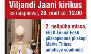 Lõuna-Eesti piiskopi ametisse seadmine