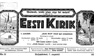 Sõnaviibe sajandi tagant: Eesti Kirik 07.08.1924