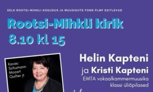 Rootsi-Mihkli kirikus hingemuusika kontsert