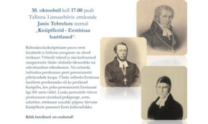 Linnaarhiivis saab kuulata Janis Tobrelutsu ettekannet