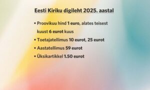 Eesti Kiriku digileht 2025. aastal