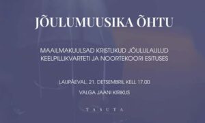 Jõulumuusika õhtu Valgas