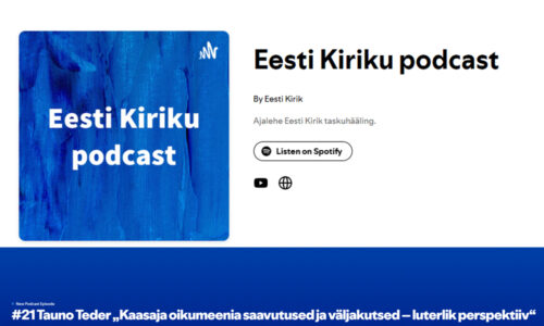 Taskuhääling: Wodek Szczepaniki ettekanne „Kaasaja oikumeenia saavutused ja väljakutsed – roomakatoliku kiriku perspektiiv“