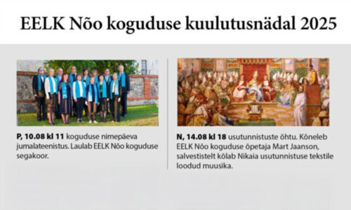 Nõo koguduse kuulutusnädal