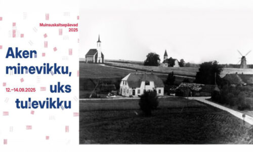 Tudulinnas tähistatakse muinsuskaitsepäevi