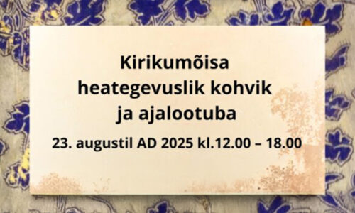 Juurus on avatud kirikumõisa kohvik