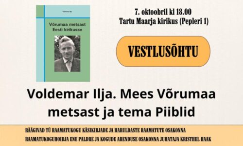 Vestlusõhtu Voldemar Iljast