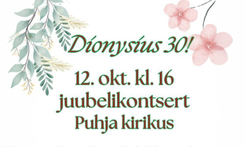 Puhja kirikus tuleb juubelikontsert