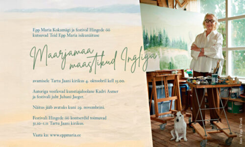 Epp Maria Kokamäe näitus Tartu Jaanis