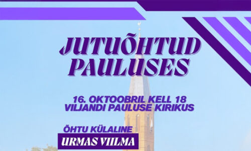 Jutuõhtu kirikupeaga Viljandi Pauluses