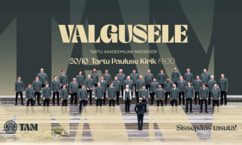 Akadeemilise meeskoori kontsert Tartu Pauluses