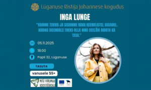 Lüganuse kirikus Inga Lunge