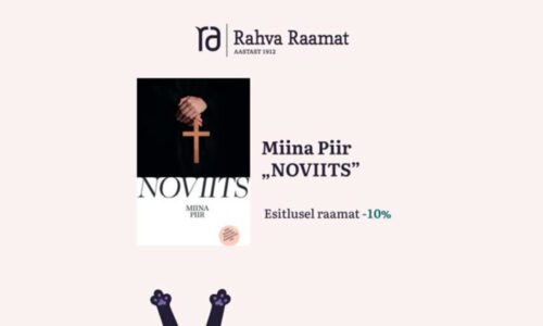 Miina Piiri romaani „Noviits" esitlus