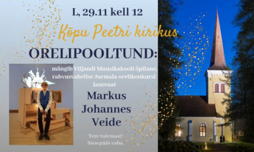 Orelipooltund Kõpu kirikus