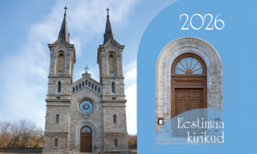 Eesti Kiriku seinakalender „Eestimaa kirikud 2026"