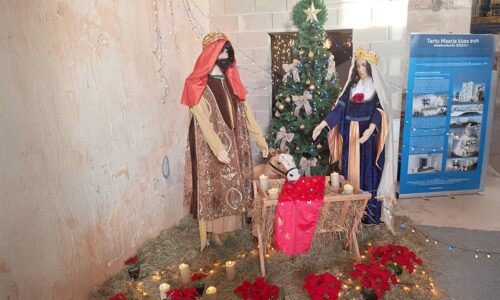 Tartu Maarja kirikus avati taas jõulusõim