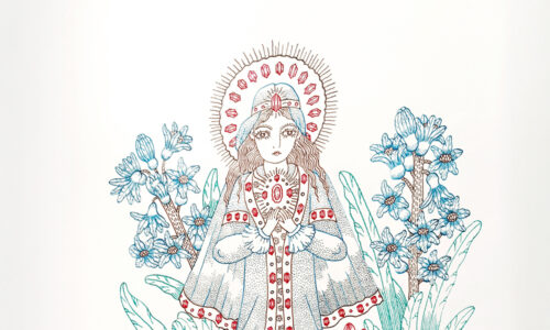 Pead pärgamas emaduse oreool