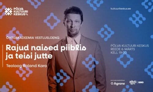 Naistepäevaeelne teoloogi loeng Põlvas