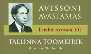 Kontsert Lembit Avessoni avastamiseks