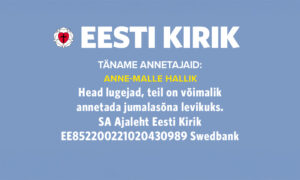 Täname kõiki annetajaid!