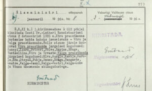 Valga praostkonna asutamine 100 aasta eest