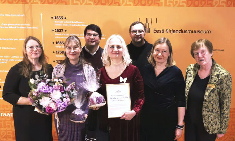 Kirjandusmuuseumi sõbra auhinna pälvis Tartu Maarja kogudus