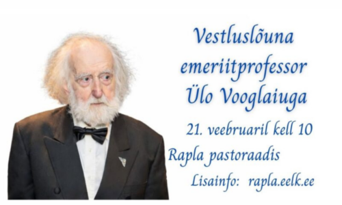 Vestluslõuna Ülo Vooglaiuga