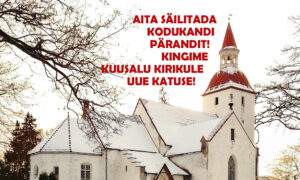 Minu lapsepõlve kodukirik vajab abi