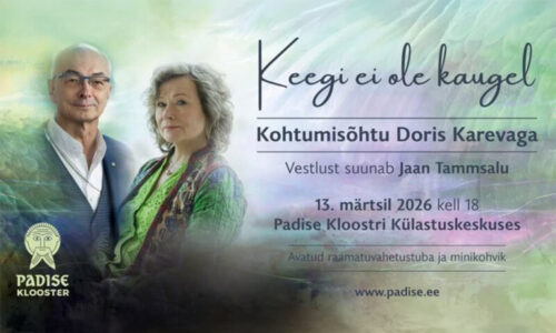 Kirjanik Doris Karevaga jutleb õp Jaan Tammsalu