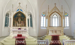 Vastseliina altarimaali kohal laiutab tühjus