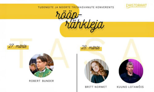 Noortekonverents „Rööprähkleja" tuleb Pastoraadis taas