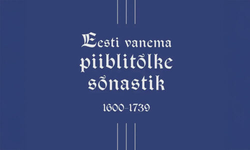 Piiblitõlke sõnastik sai keeleteo tunnustuse