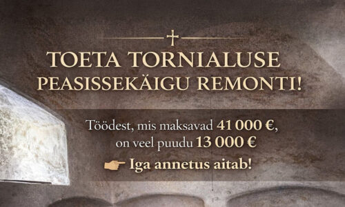 Toeta Haljala kiriku remonti!