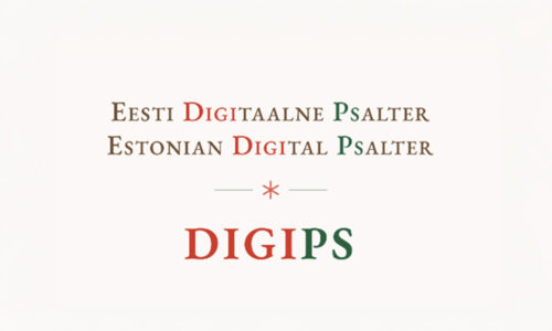 Digitaalne Psalter ehk DigiPs on esitlemiseks valimis
