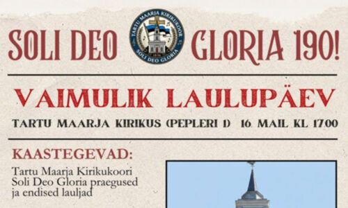 Tartu Maarja koguduse koor saab 190-aastaseks