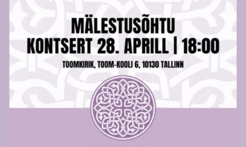 Mälestusõhtu kontsert Tallinna toomkirikus