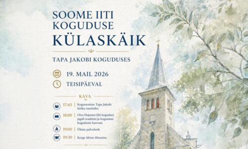 Iiti kogudus Soomest külas Eestis Tapa kogudusel