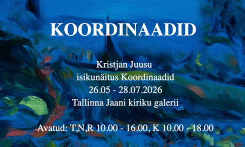 Kristjan Juusu isikunäitus Jaani galeriis