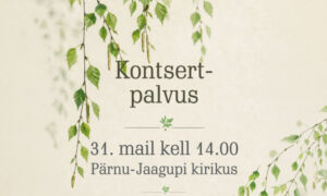 Pärnu-Jaagupi kirikus laulab Viimsi koguduse kammerkoor