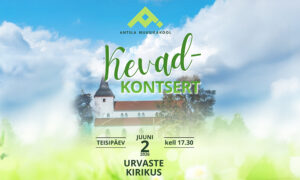 Urvaste kirikus Antsla muusikakooli kontsert