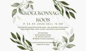Simuna kogudus kutsub kogukonna kokku