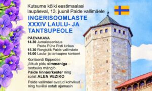 Ingerisoomlaste peopäeva avab jumalateenistus Paide Püha Risti kirikus
