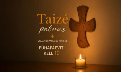 Taizé palvus Viljandi Pauluses
