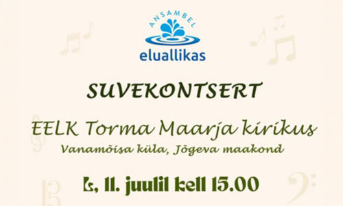 Suvekontsert Torma kirikus