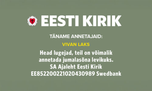 Täname kõiki annetajaid!