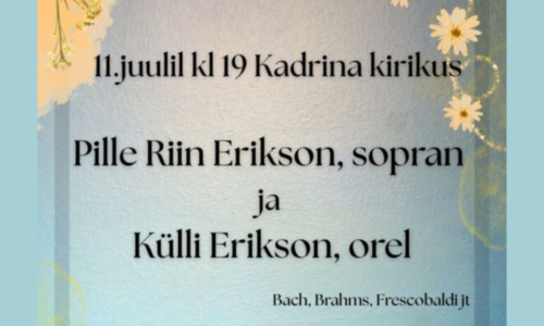Kontsert Kadrina kirikus