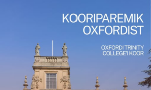 Kooriparemik Oxfordist Tallinnas